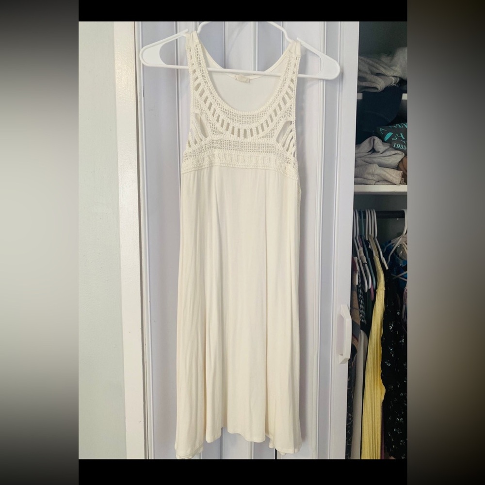 White sun dress